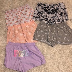 vs pink sleep shorts